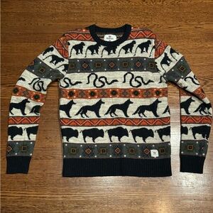 Bellfield Men’s British Wool Sweater Size XL